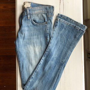 Current/Elliott jeans Baby Boot Cut Topanga Blue